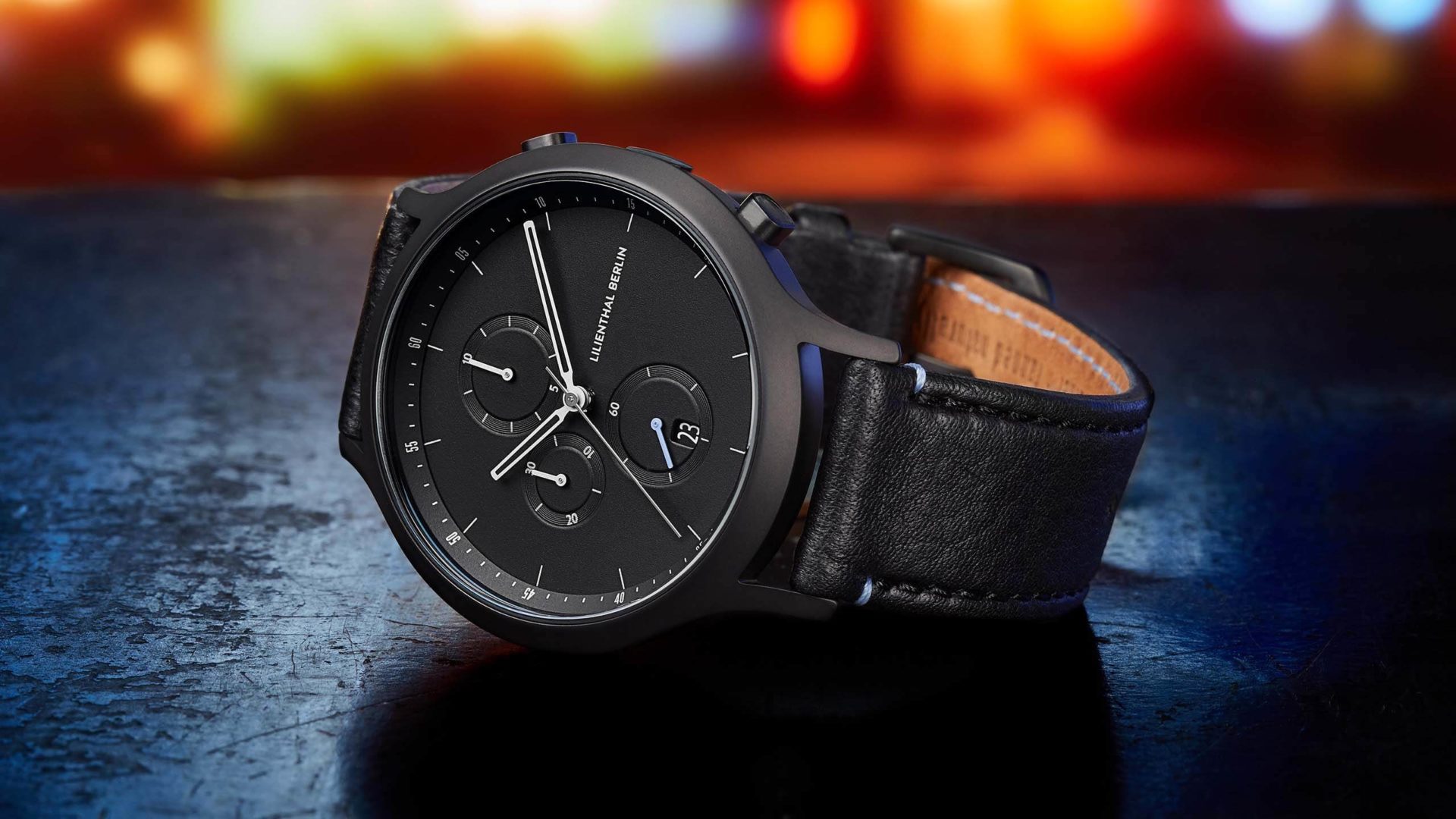 Lilienthal Berlin Chronograph All Black Limited Edition »